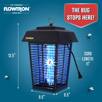 Flowtron 40W Outdoor Bug Zapper, 1 Acre Coverage