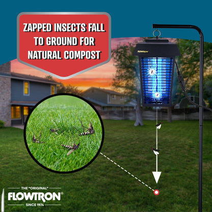 Flowtron 40W Outdoor Bug Zapper, 1 Acre Coverage