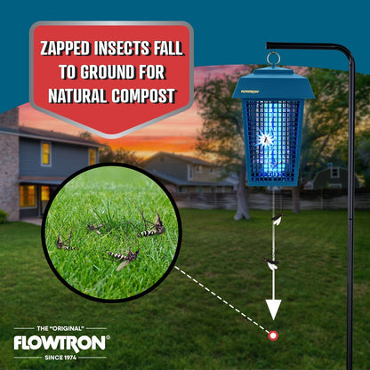 Flowtron 40W Outdoor Bug Zapper, 1 Acre Coverage