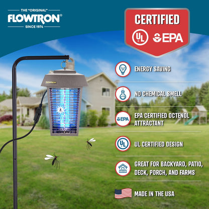 Flowtron 40W Outdoor Bug Zapper, 1 Acre Coverage