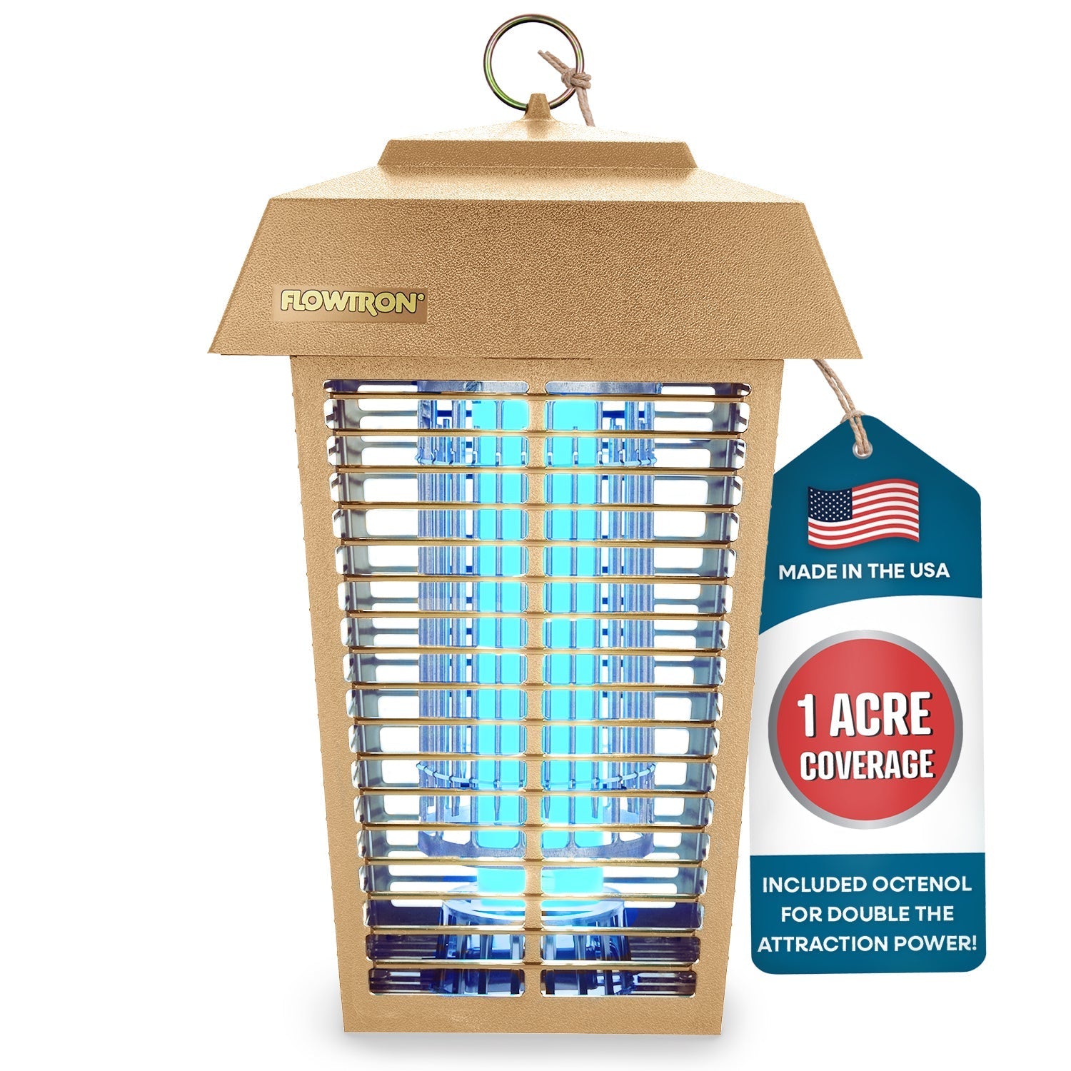 Flowtron 40W Outdoor Bug Zapper, 1 Acre Coverage